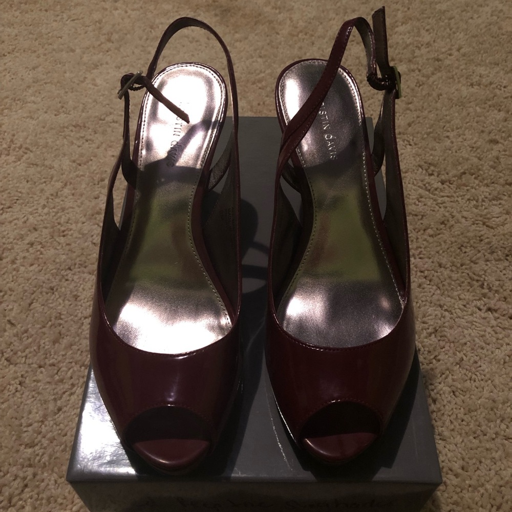 Kristin Davis Ruby Heels Women’s Size 8